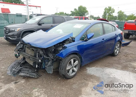 2018 Kia Forte Lx/S из США, поврежденный, VIN 3KPFL4A73JE262351